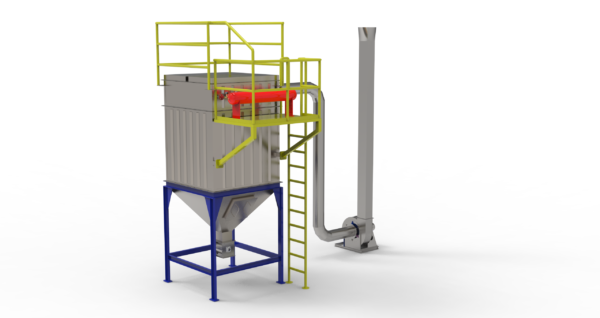 Filtro a maniche ceramiche per la filtrazione dei gas caldi. - immagine 2