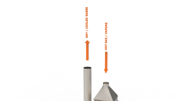 CONDENSATORE / SCAMBIATORE -ECONOMISER- CS20000ZN 20.000 m³ - immagine 6